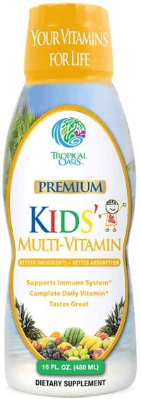 Tropical Oasis Kids Liquid Multivitamin